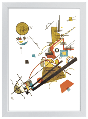 Wassily Kandinsky: Bild “Fröhlicher Aufstieg”