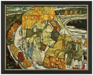 Egon Schiele: “Der Häuserbogen (Inselstadt)”