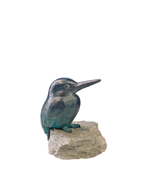 Gartenskulptur “Eisvogel”