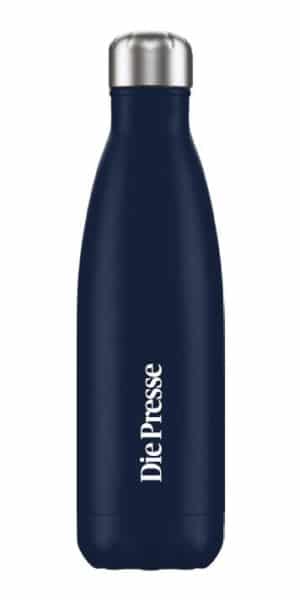 "Die Presse" Trinkflasche aus Edelstahl