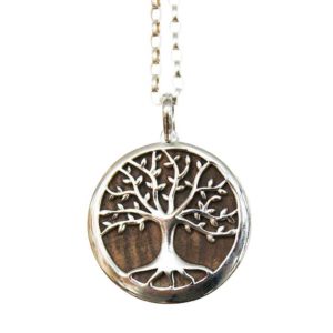 Lieblingsbaum Collier Walnuss
