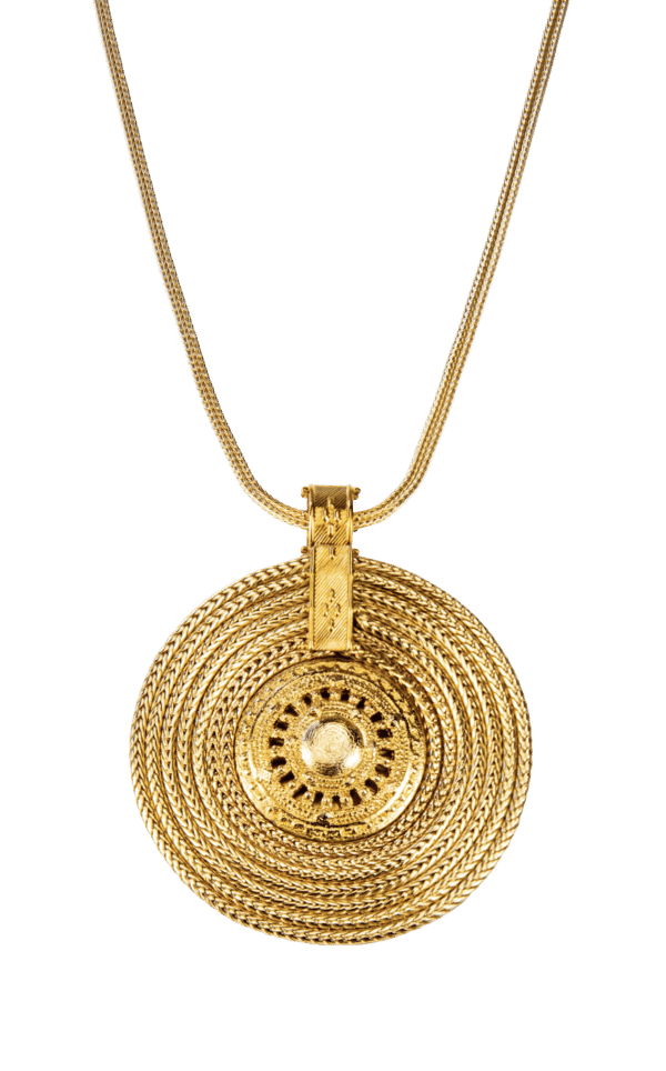 Petra Waszak: Collier “Aton-Sonnenrad”