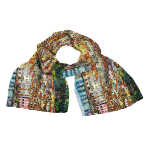 Gustav Klimt: Seidenschal “Malcesine”