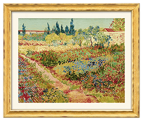 Vincent van Gogh: “Blühender Garten mit Pfad” (1888)