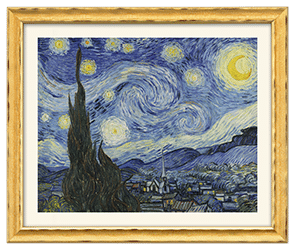 Vincent van Gogh: “Sternennacht” (1889)