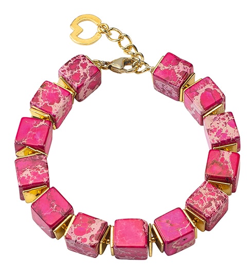 Petra Waszak: Armband “Happy Pink”
