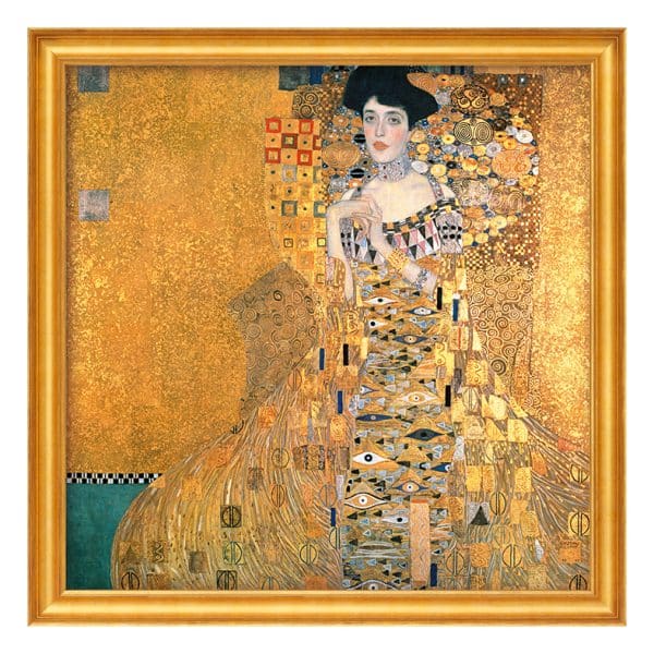 Gustav Klimt: Bild “Adele Bloch-Bauer I” (1907), gerahmt