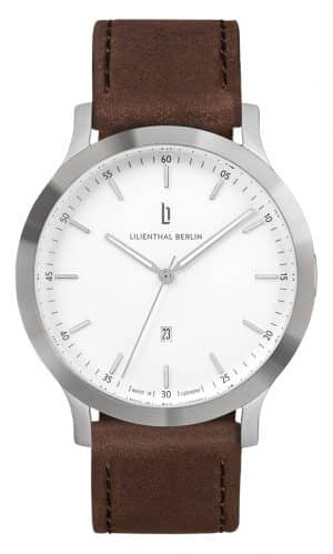 Armbanduhr Lilienthal “Silber-Weiß”